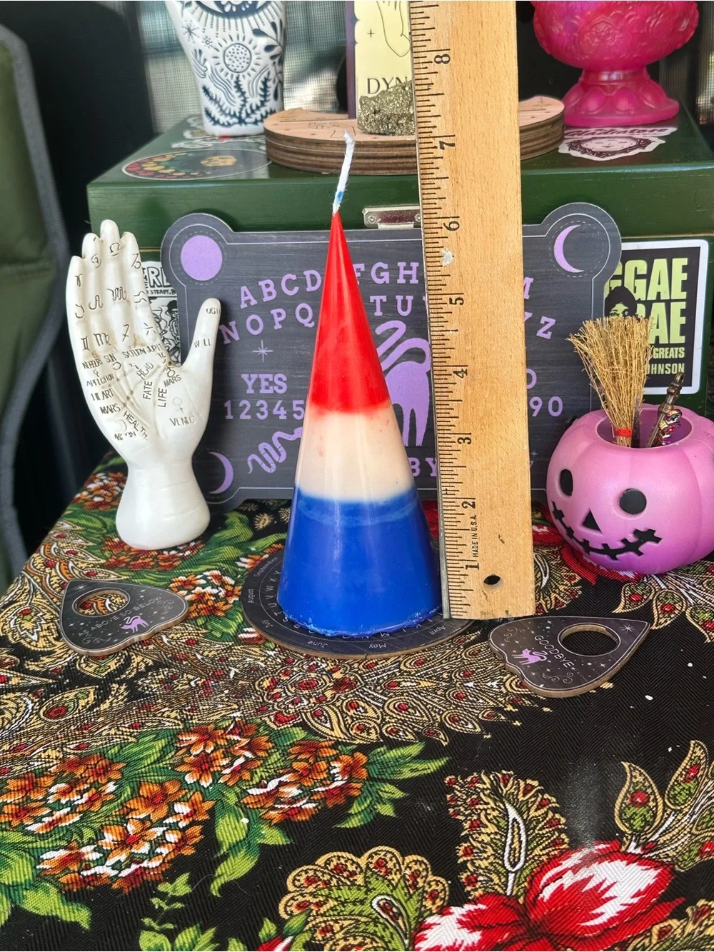 Liberty Flame Cone Candle